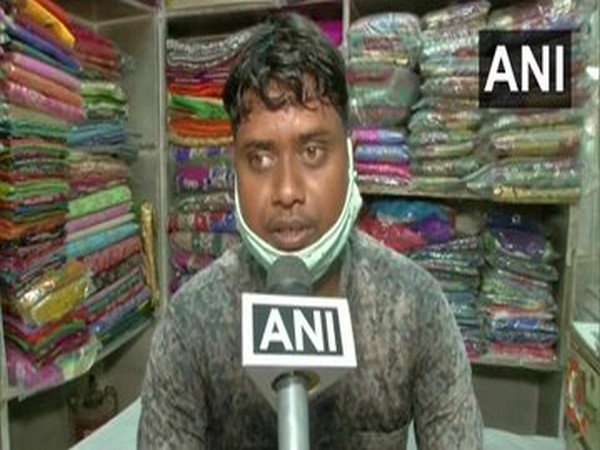 Mohammad Alam, a shop owner speaking to ANI on Friday in Varanasi, Uttar Pradesh. Photo/ANI