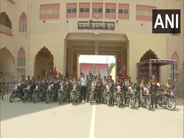 Specially-abled Jawans on Bike rally in Amritsar (Photo/ANI)