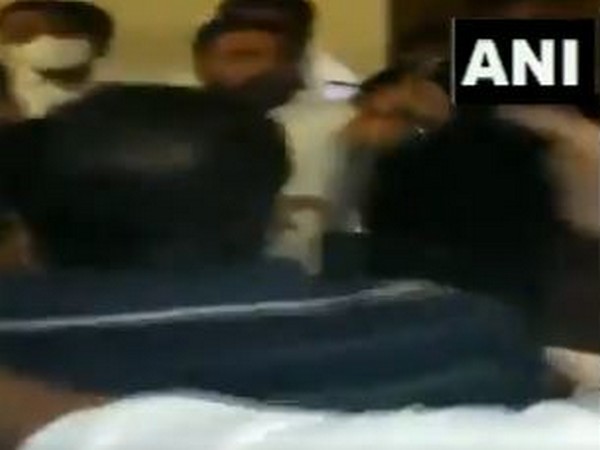 A clash broke out between BJP and TRS leaders on November 2 in Siddipet. [Photo/ANI]