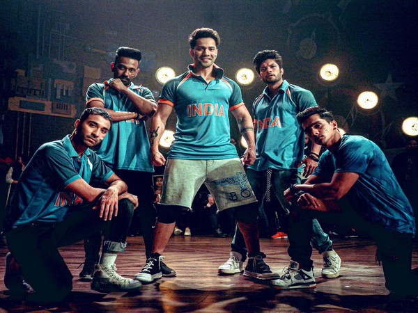 Varun Dhawan with his co-stars from upcoming film 'Street Dancer 3D', Image courtesy: Instagram