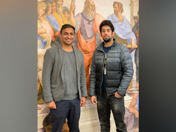 Amitt and Arjit at the India office