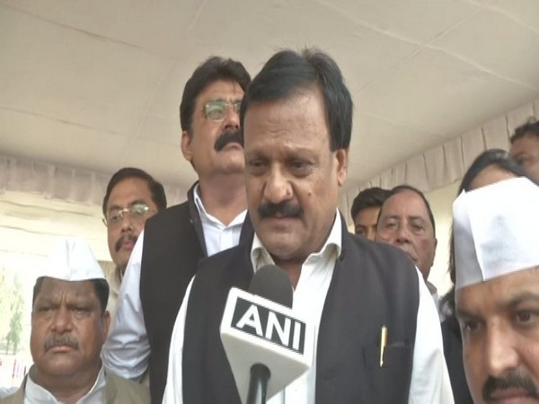 Congress leader Sajjan Singh Verma speaking to ANI in Bhopal on Wednesday. Photo/ANI