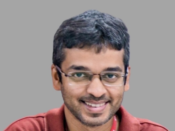 Bihar Education Minister Krishna Nandan Verma speaking to reporters in Patna on Tuesday. Photo/ANI