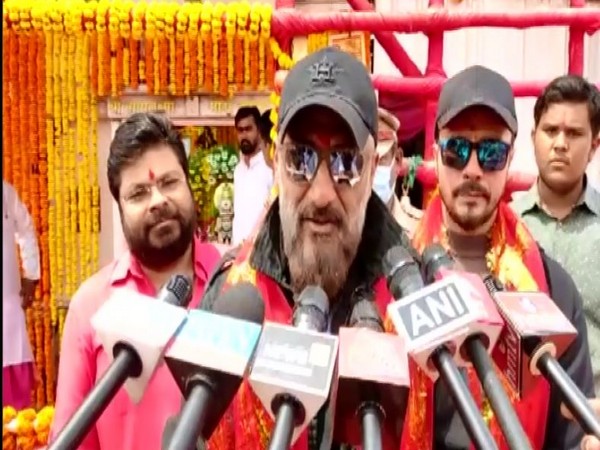Filmmaker Vivek Agnihotri in Hyderabad (Photo/ANI)