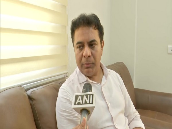 Telangana minister KT Rama Rao (File Photo/ANI)