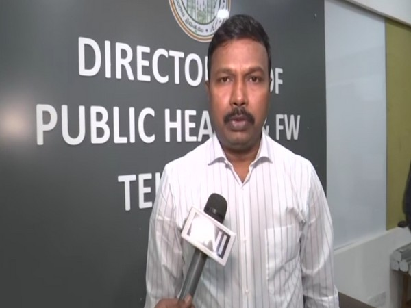 Director of Public Health and Family Welfare, Dr G Srinivasa Rao (Photo/ANI)