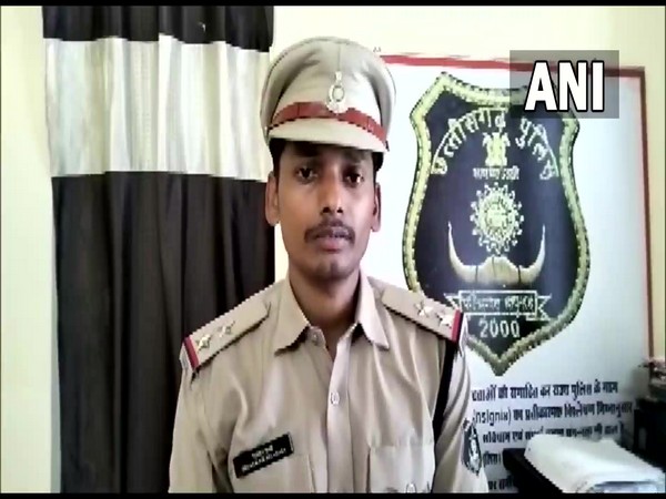 Bhaskar Sharma, SHO Kunkuri. (ANI/photo)