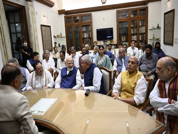 Jagdeep Dhankhar files his nomination for the Vice Presidential elections, as the candidate of NDA. (Photo/PMO India)