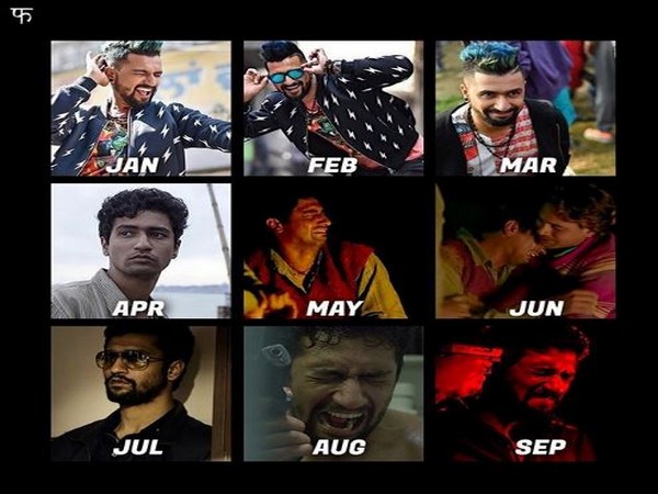 Collage of pictures shared by Vicky Kaushal (Image courtesy: Instagram)