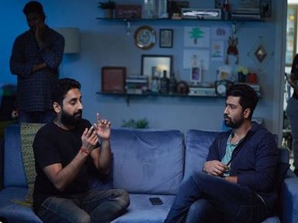 Vicky Kaushal with director Bhanu Pratap Singh (Image source: Instagram)