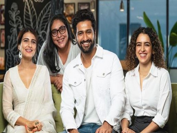 Fatima Sana Shaikh, Vicky Kaushal, Sanya Malhotra and Meghna Gulzar (Image source: Instagram)