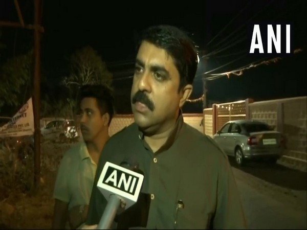 Goa Forward Party chief and town and country planning minister Vijai Sardesai while speaking to ANI in Goa on Sunday. Photo/ANI