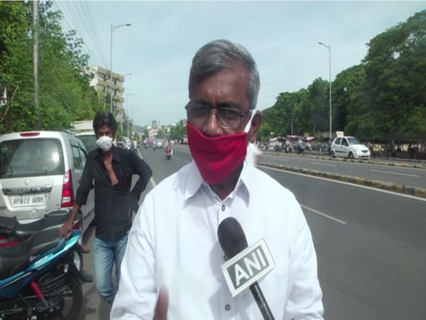 CPM state executive member Baburao. (Phto/ANI)