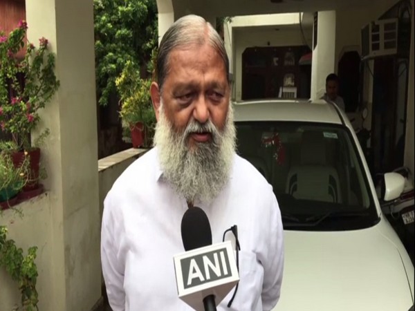 Haryana Minister Anil Vij (file pic)