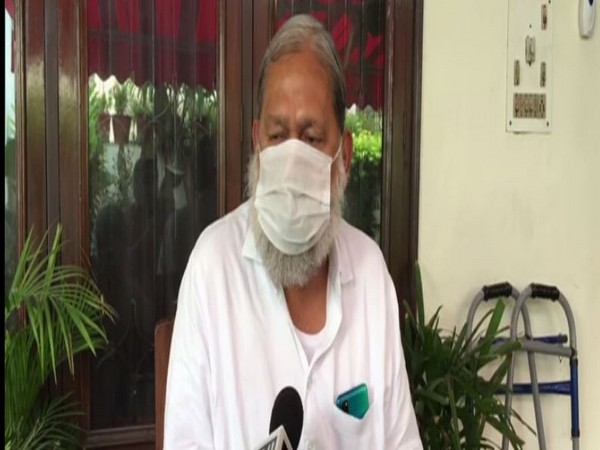 Haryana Minister Anil Vij. (Photo/ANI)