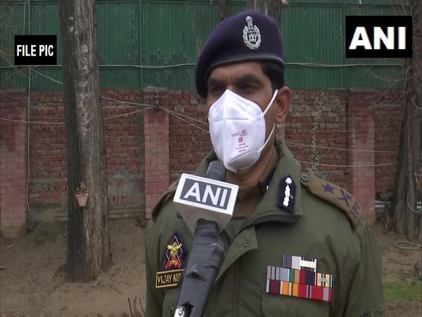 Inspector General of Jammu and Kashmir Police Vijay Kumar (File Photo) 