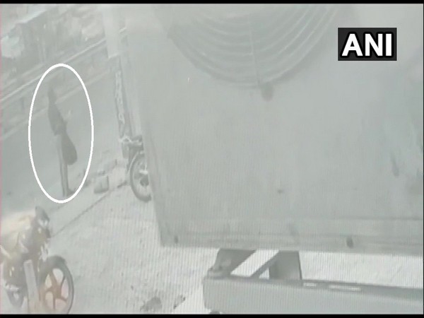 Still from CCTV footage (Photo/ANI)