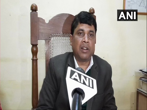 Vinay Kumar Rai, Chief Taxation Officer, Aligarh speaking to ANI on Monday. (Photo/ANI)