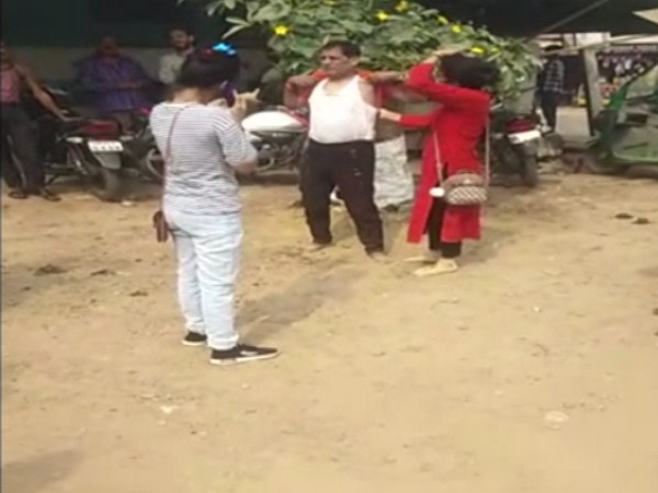 A grab from the video. 