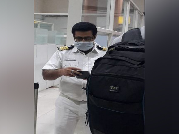 Bhubaneswar Airport Authority conducts coronavirus screening of passengers. Photo/ANI