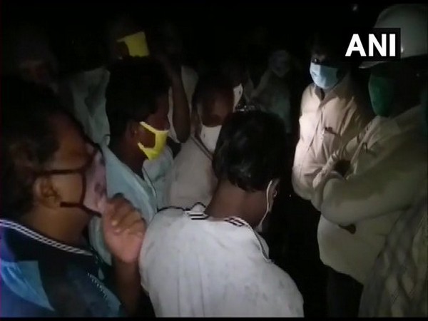 A visual from Visakhapatnam on Monday. 