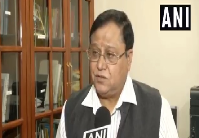 Former DRDO chief Dr VK Saraswat speaking to ANI in New Delhi on Wednesday. Photo/ANI
