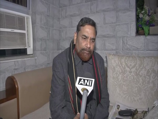 Janata Dal (United) spokesperson Rajiv Ranjan Prasad speaking to ANI on Wednesday. (Photo/ANI)