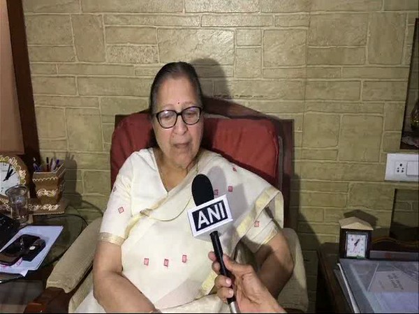 Sumitra Mahajan speaking to ANI in Indore on Monday.