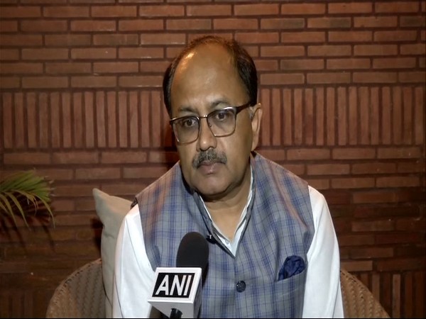 Uttar Pradesh Minister Sidharth Nath Singh speakind to ANI in Delhi on Wednesday.
