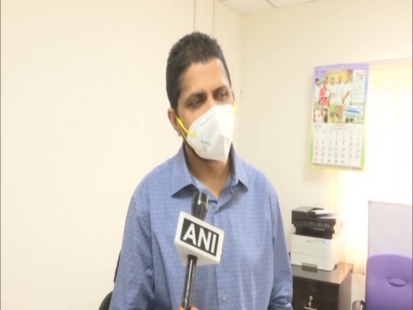 Katamaneni Bhaskar, Commissioner of Andhra Pradesh Health and Family Welfare Department in conversation with ANI on Wednesday. Photo/ANI