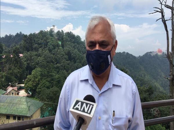 Amit Kashyap, Deputy Commissioner of Uttarakhand's Shimla district in conversation with ANI. 