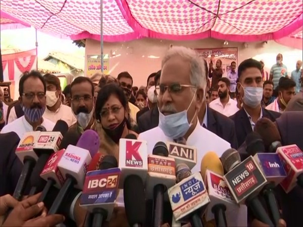 Chhattisgarh Chief Minister Bhupesh Baghel (Photo/ANI)
