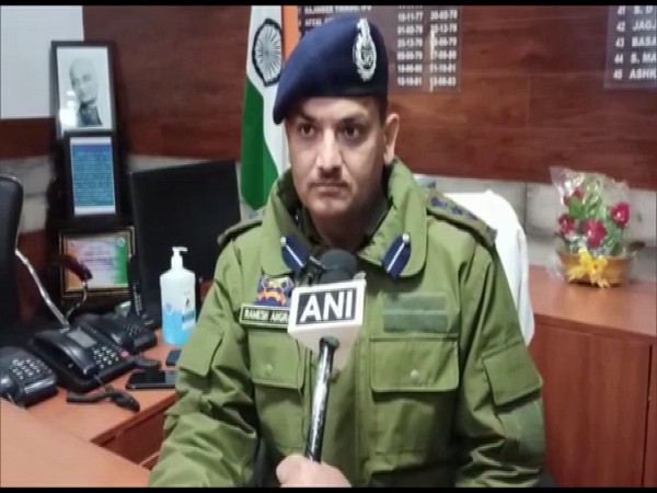 Ramesh Angral, Senior Superintendent of Police, Poonch (Photo/ANI)