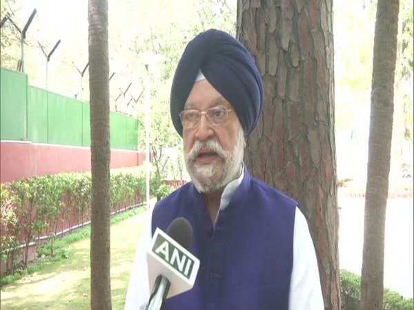Union Civil Aviation Minister Hardeep Singh Puri. (Photo/ANI)