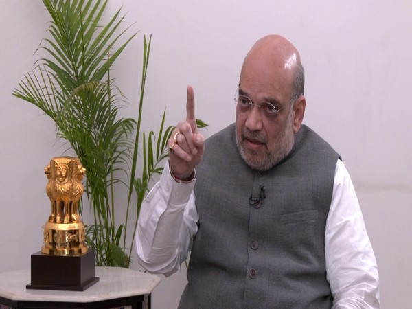 Union Home Minister Amit Shah speaking to ANI in New Delhi. (Photo/ANI)