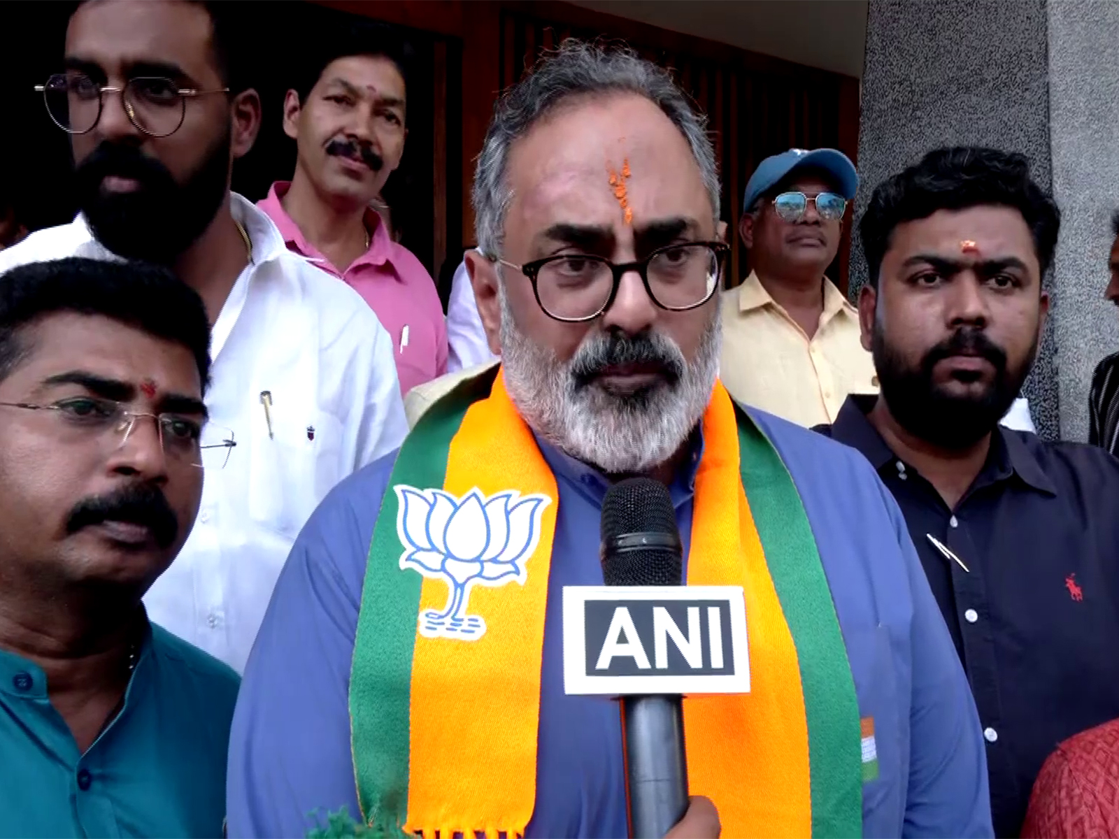 Kerala BJP chief Rajeev Chandrashekhar. (Photo/ANI)