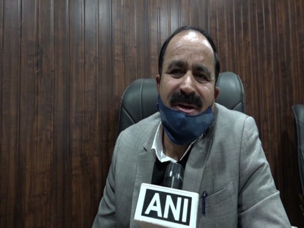 Ajit Bawa, President of the Kathua Industrial Unit Association in conversation with ANI. (Photo/ANI)