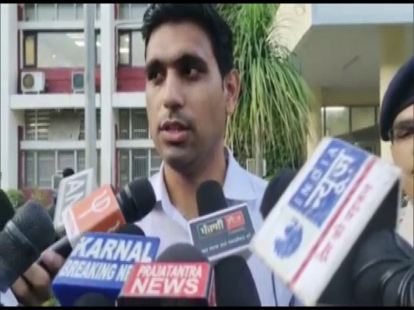 Karnal Deputy Commissioner(DC) Nishant Yadav (Photo/ANI)