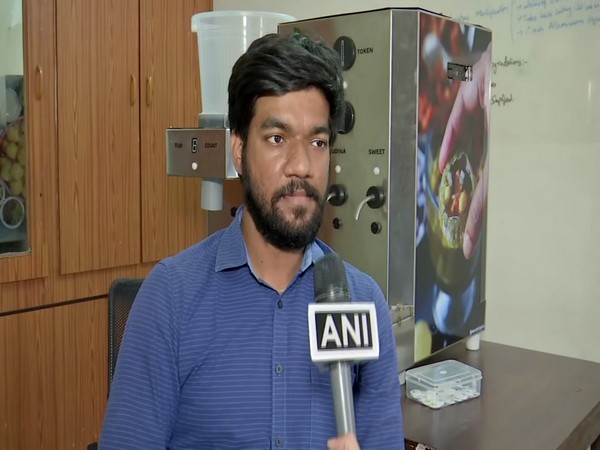 Hyderabad based entrepreneur Mano Sai (Photo/ANI)