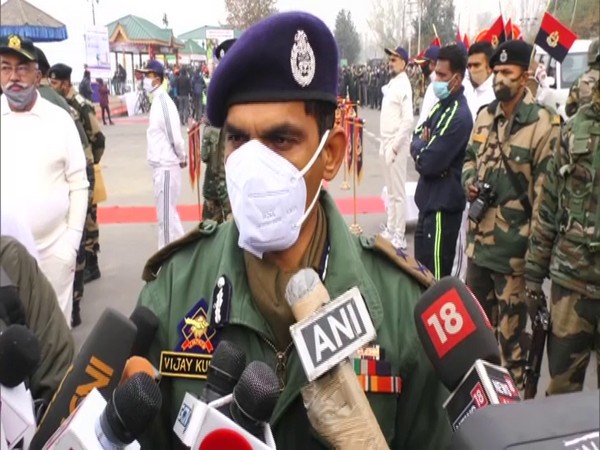 Vijay Kumar, Inspector General of Police, Kashmir Zone (File Photo/ANI)