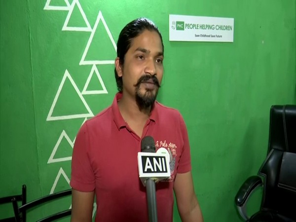 Santosh, Founder, People Helping Children (Photo/ANI)