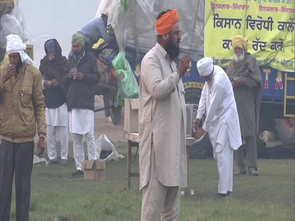 At Sant Nirankari Samagam ground on Wednesday morning. (Photo/ANI)