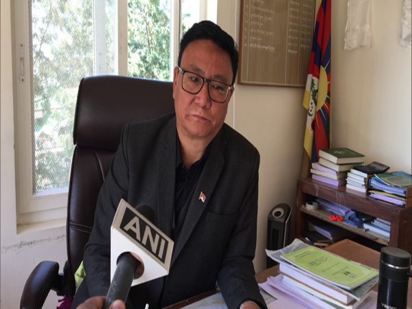 Palden, Health Secretary of the Central Tibetan Administration in conversation with ANI. (Photo/ANI)