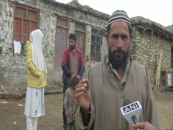 Haji Mohd Iqbal, a resident of Rajouri district in conversation with ANI. (Photo/ANI)