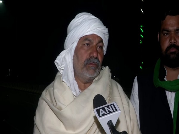 Rakesh Tikait, spokesperson of the Bhartiya Kisan Union in conversation with ANI. (Photo/ANI)