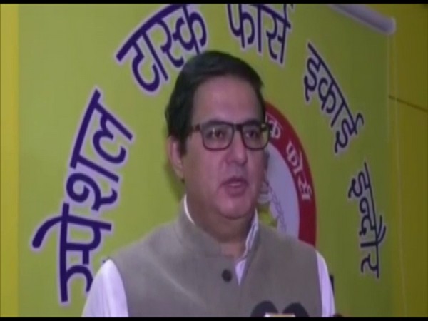 Manish Khatri, Superintendent of Police, STF (Photo/ANI)