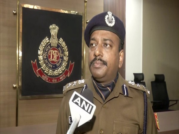 Delhi Police PRO Chinmoy Biswal speaking to ANI on Saturday.