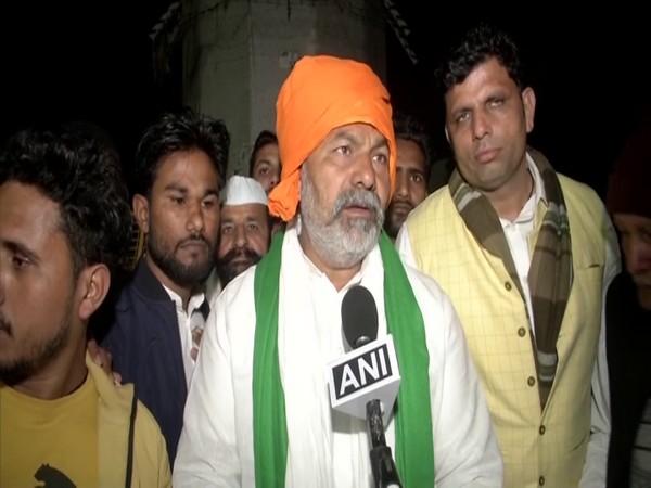 Bharatiya Kisan Union leader Rakesh Tikait.