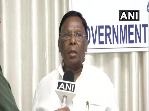 Puducherry Chief Minister V Narayanasamy. (File photo)