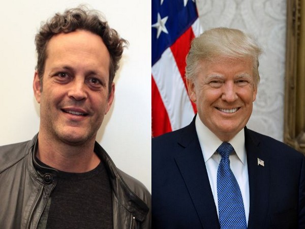 Vince Vaughn and US President Donald Trump